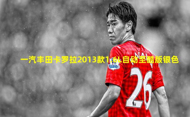一汽丰田卡罗拉2013款1.6L自动至酷版银色